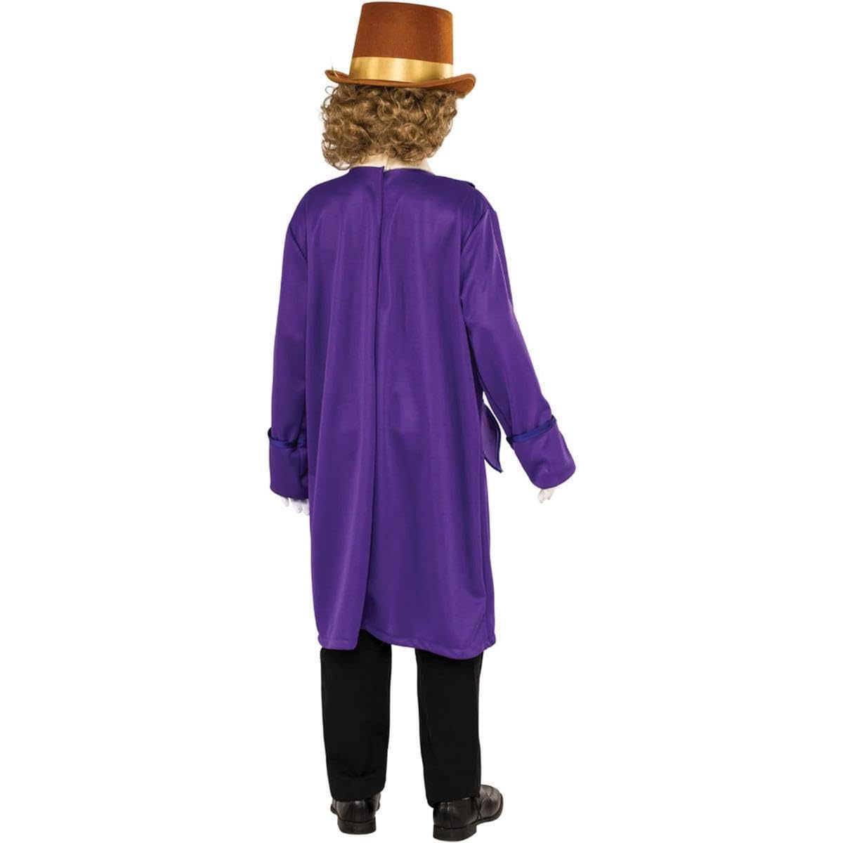 Willy Wonka and the Chocolate Factory: Willy Wonka Disfraz para niños por Rubies, talla M