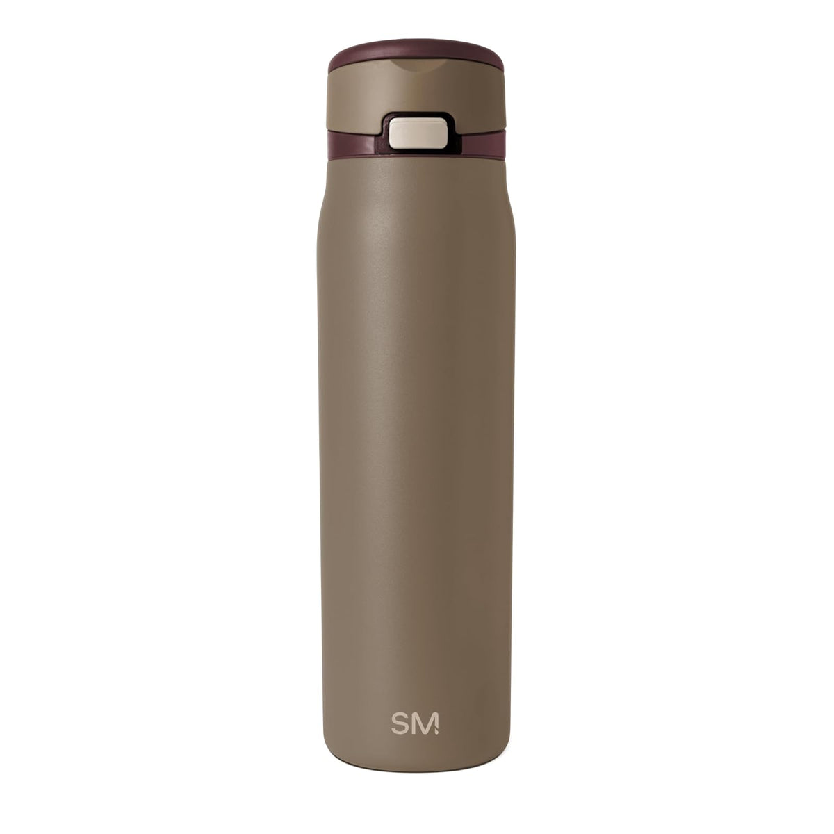 Simple Modern Mesa Loop Botella de Agua con Popote - 890 ml - -Hazelnut