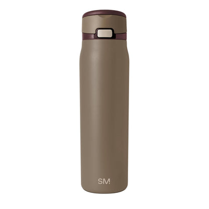 Simple Modern Mesa Loop Botella de Agua con Popote - 890 ml - -Hazelnut