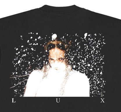 ROSALÍA - Playera Unisex con Logotipo Oficial Merch Lux para Adultos, Color