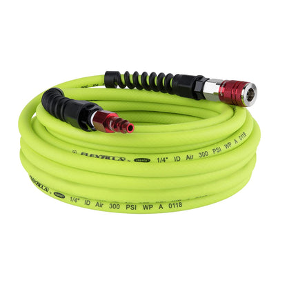 Legacy Flexzilla Pro Manguera de Aire Híbrida con Acoplador - Flexzilla con enchufe y acoplador - 1 - 4" (inches) x 50' (feet)