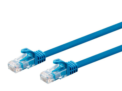 Monoprice Cat6 Ethernet Patch Cable - 35 feet - Blue | Snagless, RJ45, 550Mhz, UTP, CMP, Plenum, Pure Bare Copper Wire, 23AWG - Entegrade Series