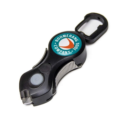 Boomerang Snips - Cortadores de línea de Pesca con Espiga retráctil de 91.4 cm y Cuchillas de Acero Inoxidable para Cortar líneas Trenzadas, monofilamento y Fluoro, nítida y uniformemente Siempre