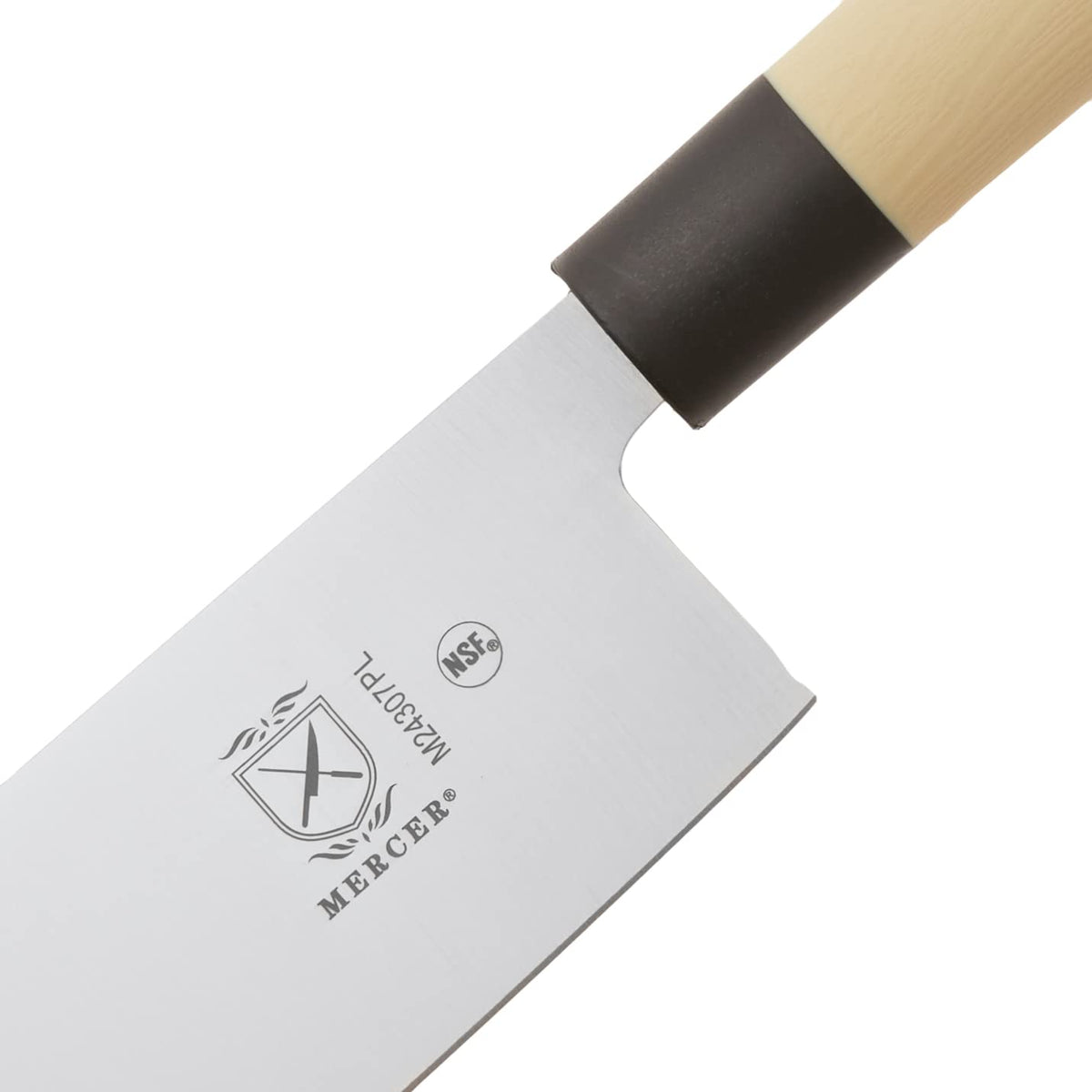 Mercer Culinary Asian Collection Vegetable Nakiri Knife, 7-Inch