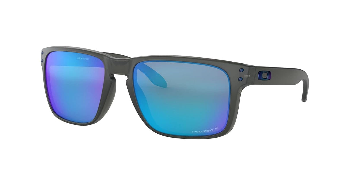 Oakley Oo9417 Holbrook XL - anteojos de sol cuadradas para hombre - Gris - 59 Milímetros