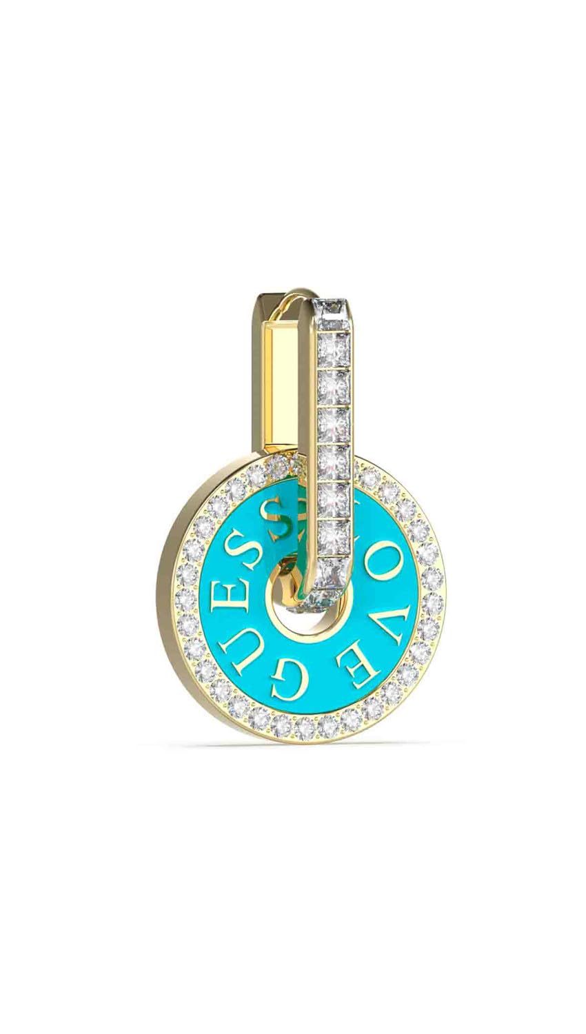 GUESS Aretes para mujer love color dorado jube04075jwygtqt/u
