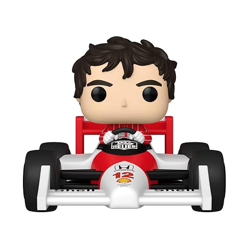 Funko Pop! Rides Super Deluxe: McLaren - Ayrton Senna | Mercancía Oficial de Ad Icons - Figura de Vinilo Coleccionable para Decoración - Regalo de Cumpleaños para Fans