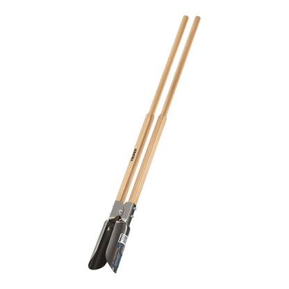 Truper CA-36, Cavador Mango de Madera, Acero Templado, 45"
