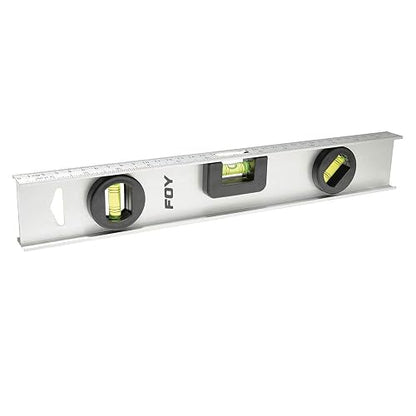 Foy 142601 Nivel 3 gotas 14" de aluminio