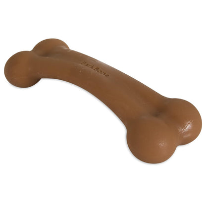 Pet Qwerks BBQ BarkBone Dog Chew Toys for Aggressive Chewers, Made in USA