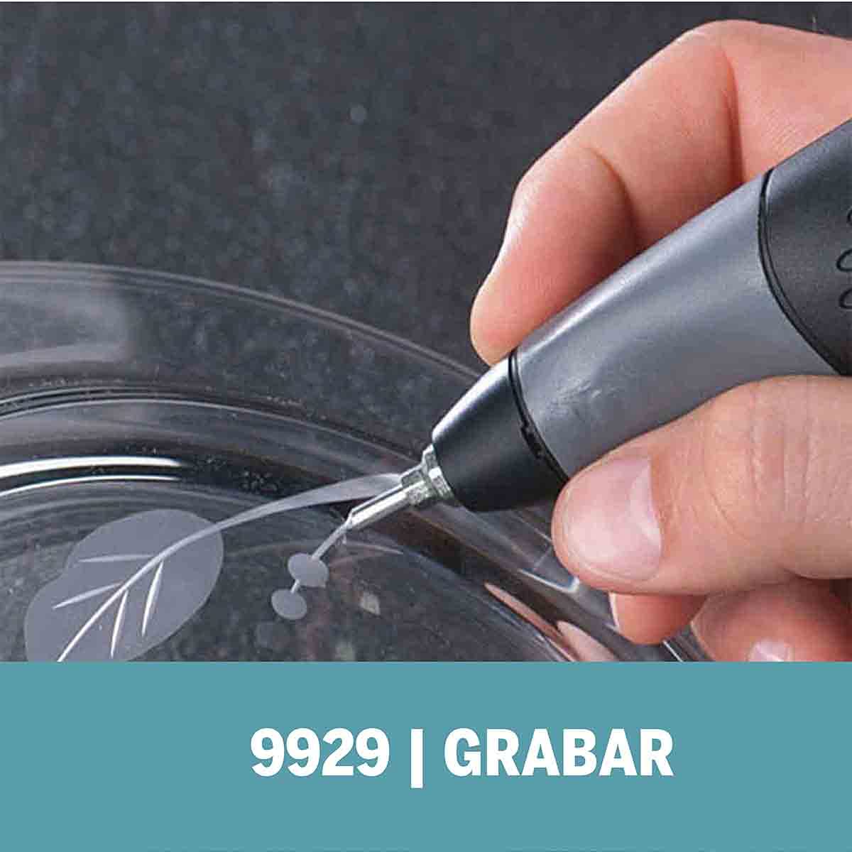 Dremel 9929 Punta Diamantada para Uso Continuo con Grabador
