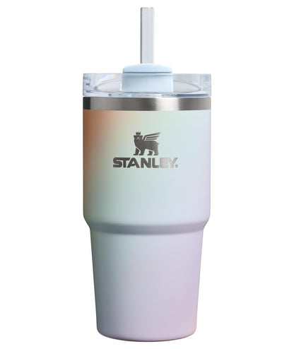 Stanley Quencher H2.0 Vaso con Popote y Tapa FlowState - 20 Ounces - Espiral Sunrise