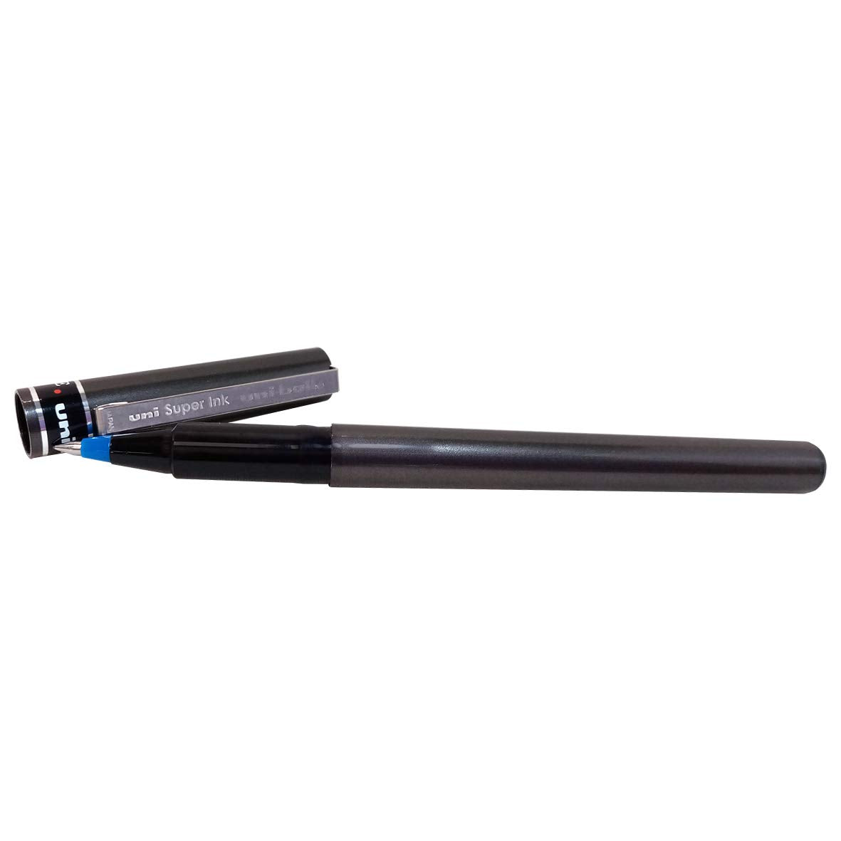 Uni-Ball Bolígrafo Antifraude Deluxe Roller Punto Ultrafino .5mm, 6 Piezas Color Azul 305.Ub155Az