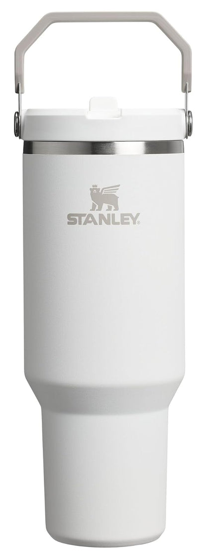 Stanley IceFlow 2.0 Vaso con Popote Abatible, Acero Inoxidable - Frost - 1.2 Litros