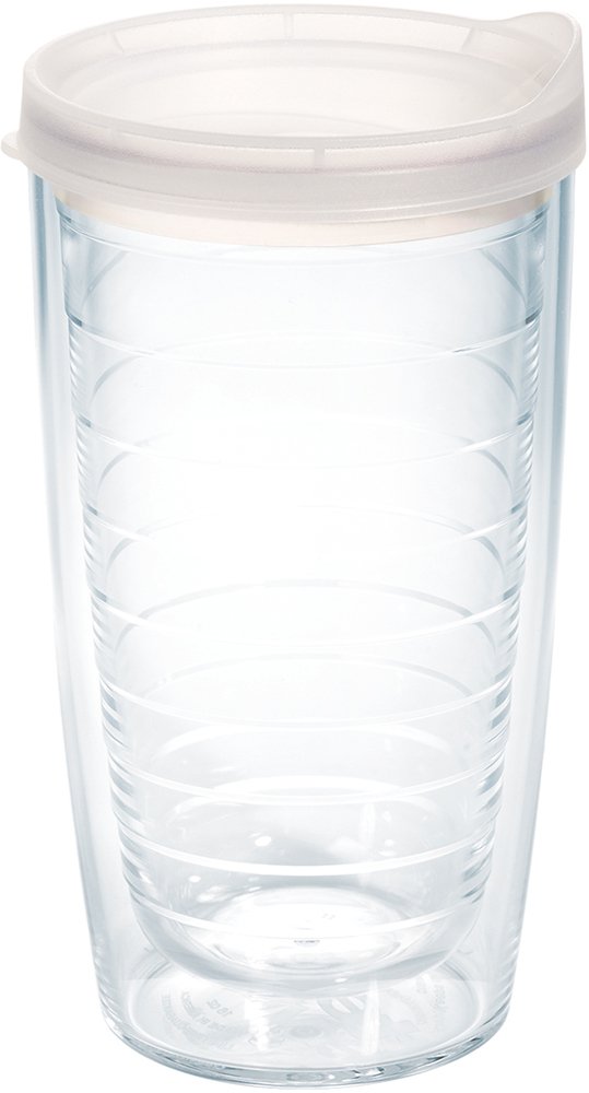 Tervis Juego de 4 Vasos Térmicos 473 ml Transparentes - Tapa transparente. - 16 onzas