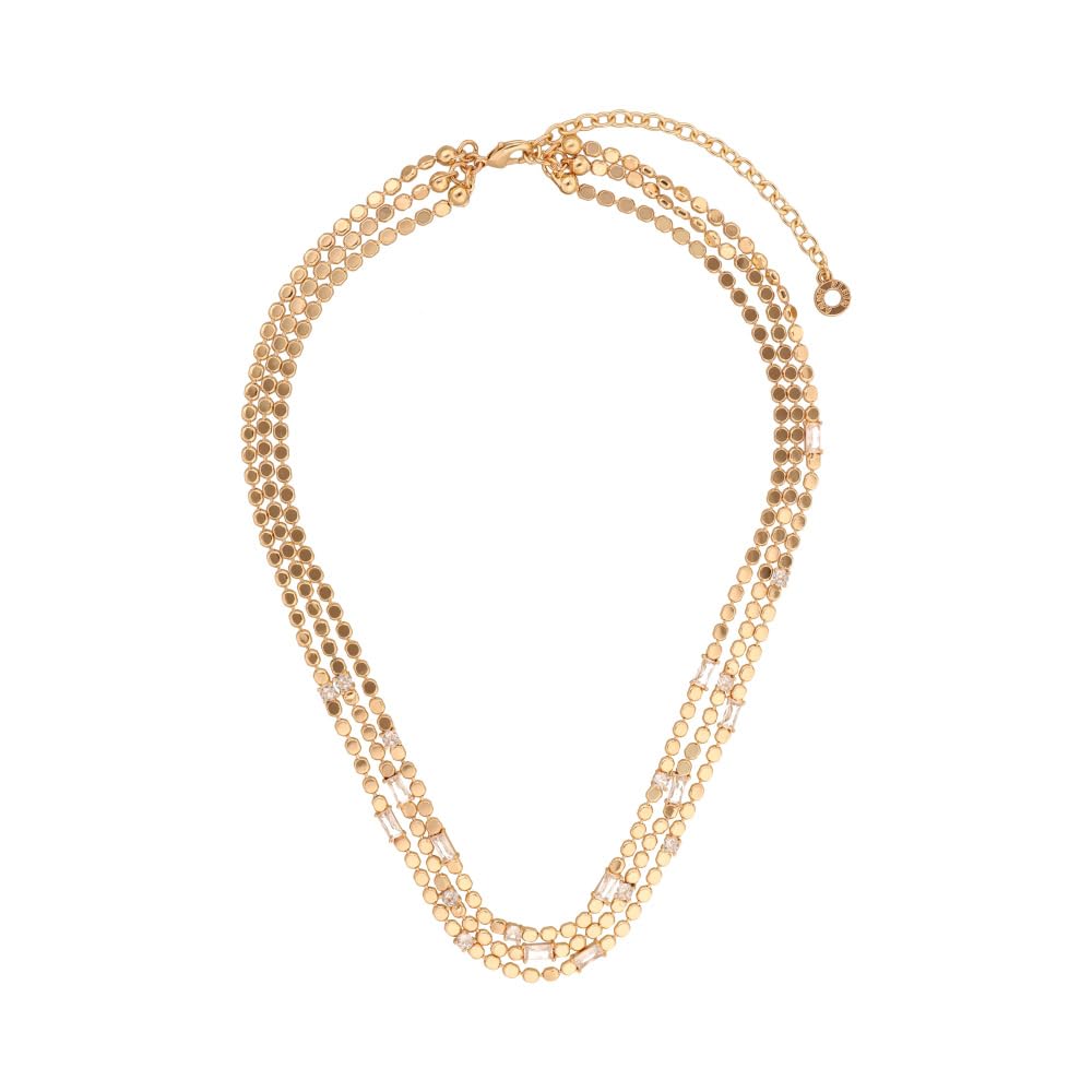 Anne Klein Collar Dorado Asimétrico para Mujer