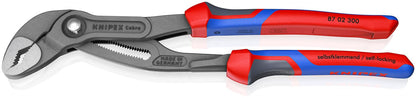 KNIPEX 87 02 300 Tools - Alicates para bomba de agua Cobra, multicomponente (8702300)
