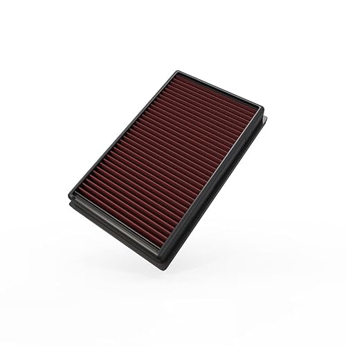K&N Filtro de Aire de Motor Lavable y Reutilizable para Volkswagen/Audi/Seat/Skoda 1.6-2.0 L 2012-2019, 33-3005