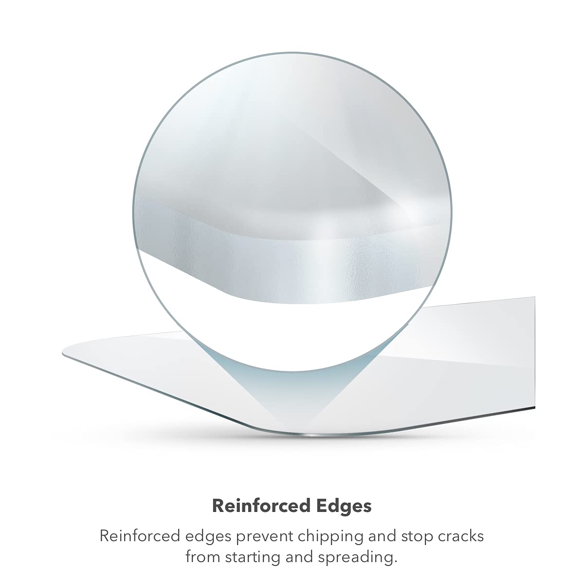 ZAGG Glass Elite - Protector de visualización antirreflejos para Apple iPhone 14 Plus - Protección contra roturas 5X, tecnología antihuellas, escudo invisible, fácil de instalar