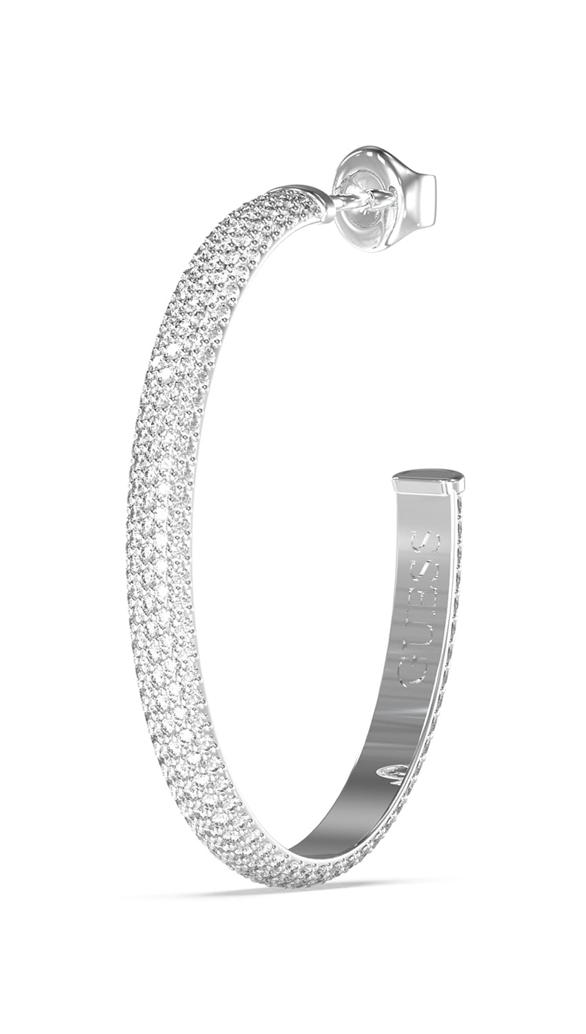 GUESS Aretes para Mujer ESSENZA color Plata