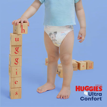 Huggies UltraConfort Pañal Desechable para Bebé, Etapa 3, Niño, Caja con 180 Piezas, Ideal para Bebés de 7 a 10 kg