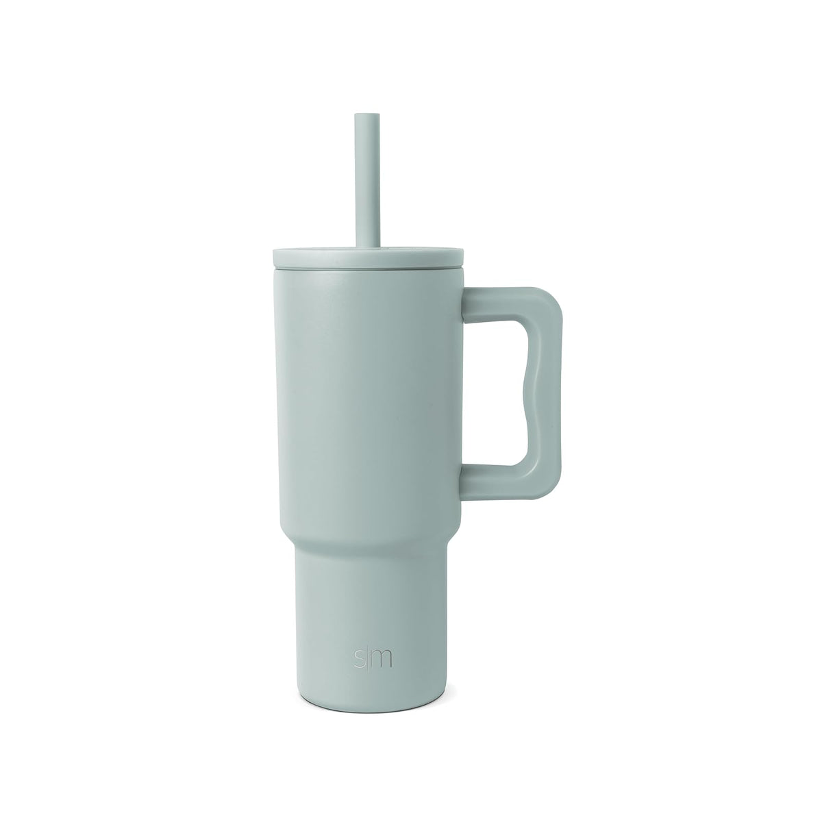 Simple Modern Vaso Térmico Infantil con Asa y Popote - 24 oz - -Sea Glass Sage