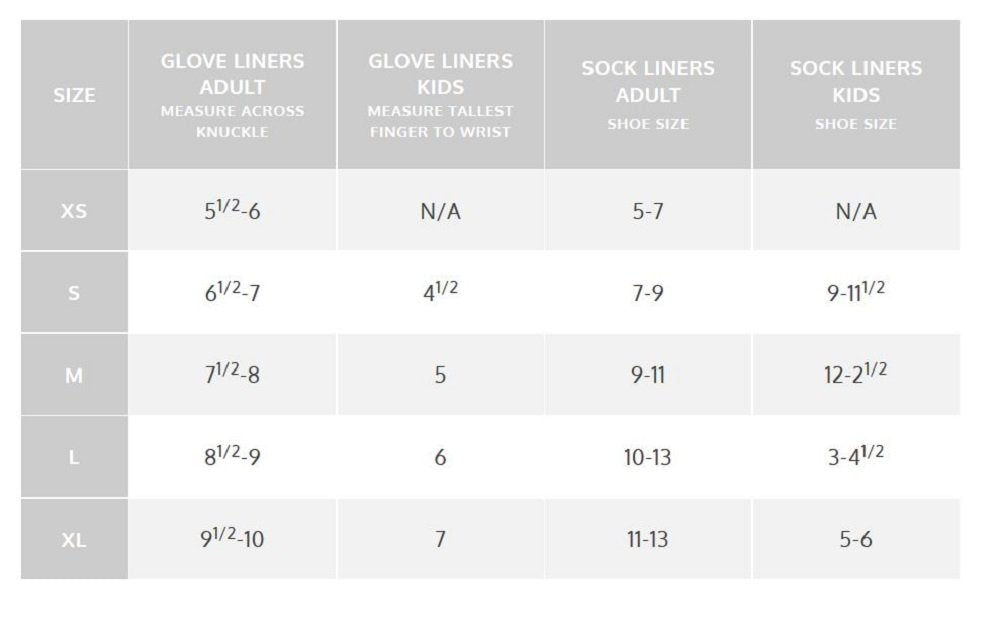 Terramar Guantes de Forro Thermasilk para niñas
