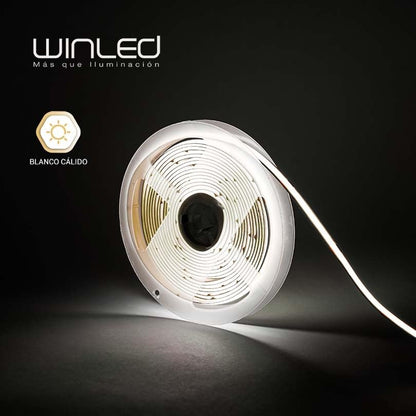 Winled WTI-013 Tira Led COB Continuo Blanco Cálido 50w 24V 5 Metros