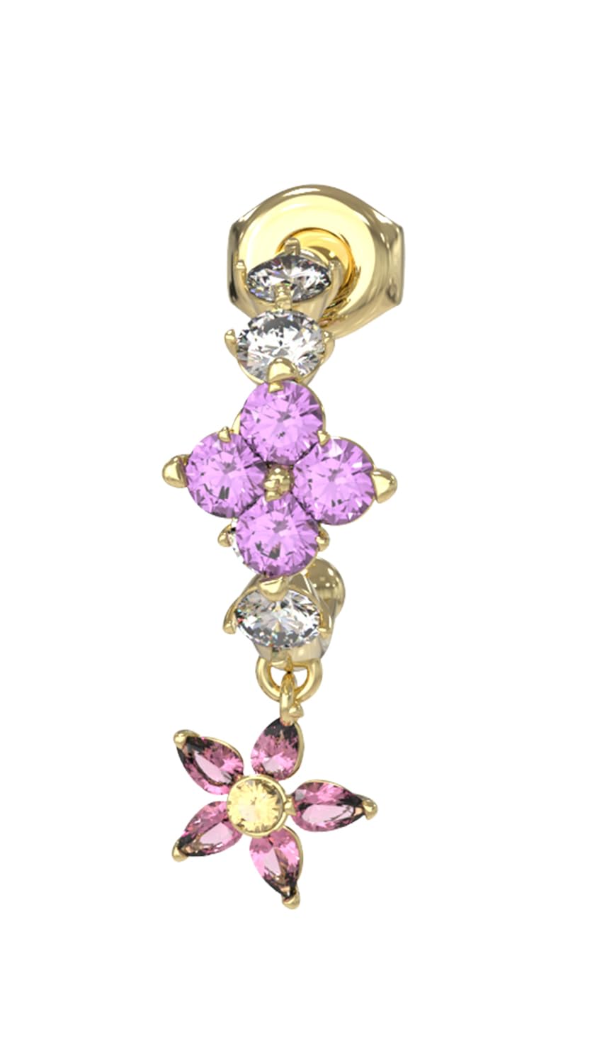 GUESS Aretes para Mujer SECRET GARDEN color Dorado