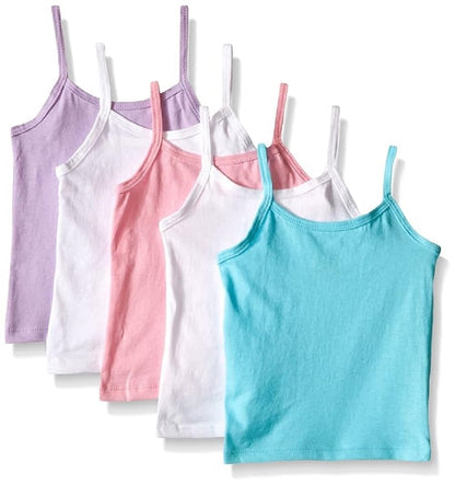 Hanes Paquete de Camisola para niñas pequeñas, 100% algodón, sin Etiqueta, Color