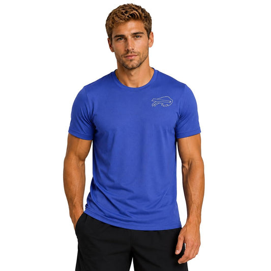 NFL Playera Deportiva Buffalo Bills Azul para Hombre