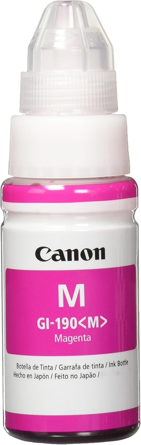 Canon Botella de Tinta GI-190, Colores Surtidos - Magenta - Art Deco