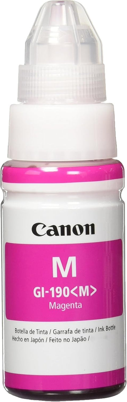 Canon Botella de Tinta GI-190, Colores Surtidos - Magenta - Art Deco