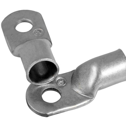 Ancor 252285 Marine Grade Electrical Heavy Duty Tinned Copper Lugs (1/0-Gauge, Size 5/16 Screw, 2-Pack) - Paquete de 2 - 4 Awg -- Anillo de 5 - 16 pulgadas