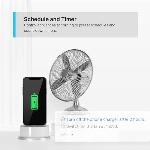 TP-Link - Tapo Smart Plug Mini 15A, enchufe Wi-Fi para el hogar inteligente, configuración superfácil, compatible con Alexa y Google Home, no requiere hub, certificado UL
