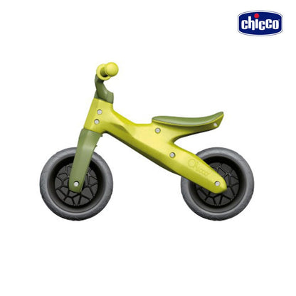 Chicco Balance Bike Eco+, Bicicleta Infantil de 18 Meses a 3 años, hasta 25 kg, Bicicleta sin Pedales para el Equilibrio, Manillar y sillín ergonómicos, Ruedas antipinchazos, 80% plástico Reciclado