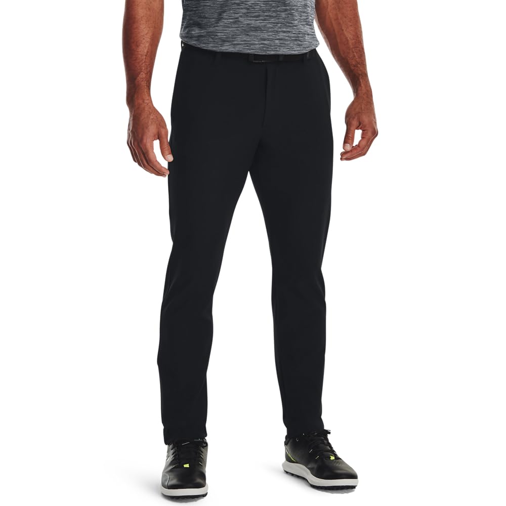 Under Armour Pantalones Tech para Hombre - 28W x 30L - (001) Negro - Negro