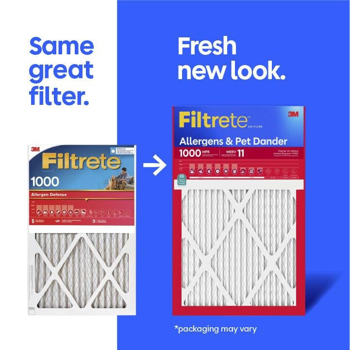 Filtrete alergénico Defense Filtro, 20x20x1