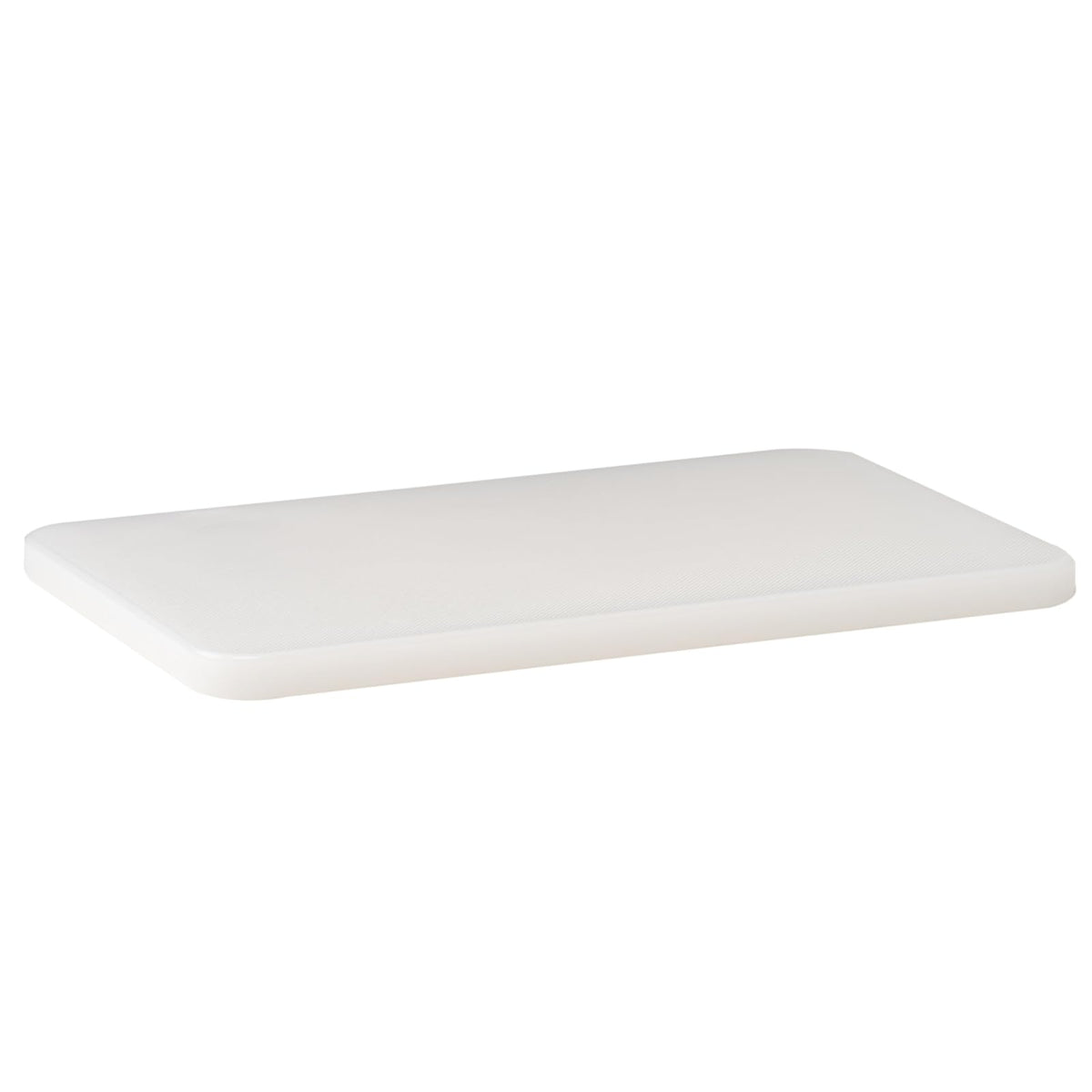 Winco Tabla de cortar, 15.24 cm x 25.40 cm x 1.27 cm, color blanco | Apto para lavaplatos, resistente a las manchas, minimiza el embotamiento, ideal para embutidos, queso