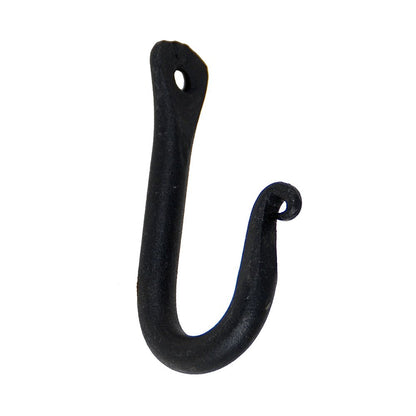 Minuteman International, soporte de pared de un solo gancho, negro