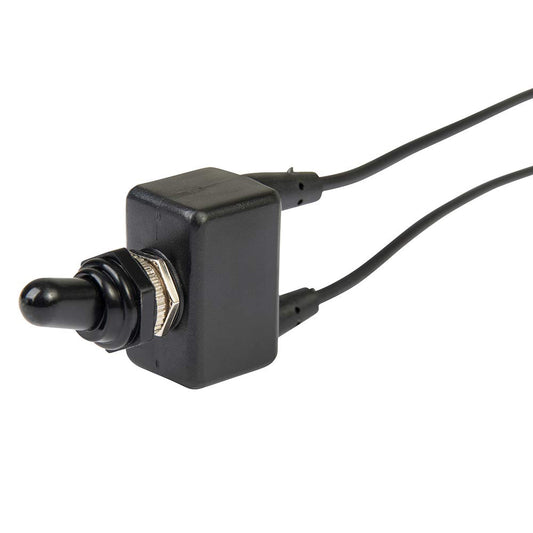 BEP 1002016 SPST Interruptor de palanca recubierto de PVC con cables - Apagado/Encendido