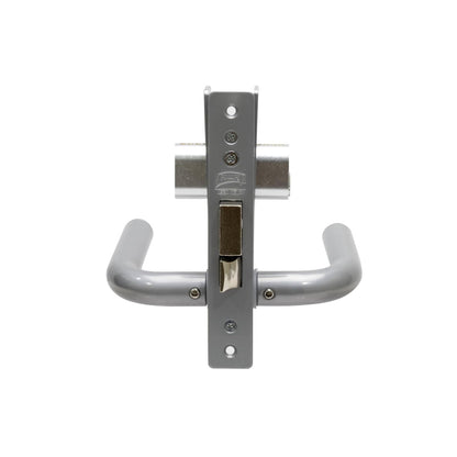 Phillips Cerradura Modelo Slim 570 Manija Redonda Para Puerta De Aluminio Plata
