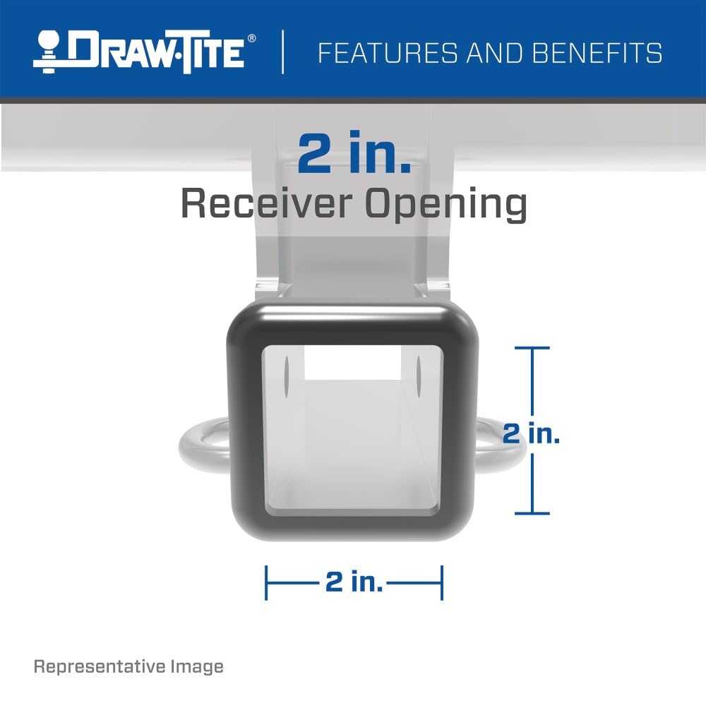 Draw-Tite Enganche para Remolque Clase III 75742 con Receptor de 5 cm para Honda CR-V