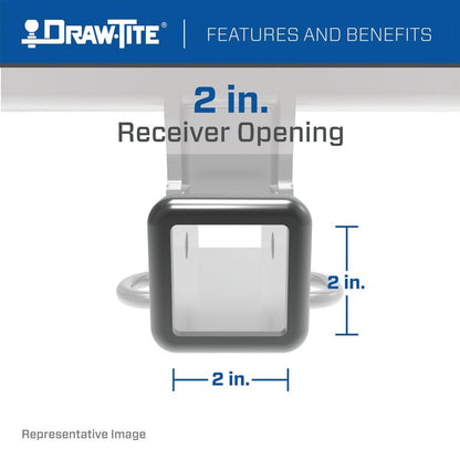 Draw-Tite Enganche para Remolque Clase III 75742 con Receptor de 5 cm para Honda CR-V