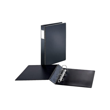 Cardinal® Slant-D® - Carpeta de 3 anillas, anillos de 2 pulgadas, 43% reciclado, color negro