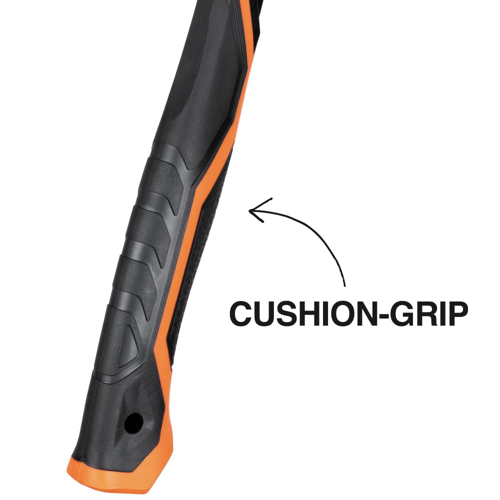 Klein Tools H80920S - Martillo de encuadre de cara lisa con garra recta, acero forjado de 20 onzas, extractor de uñas magnético y cara cuadrada extragrande