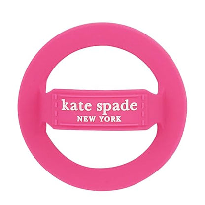Kate Spade New York - Agarre magnético para teléfono, extraíble y Plegable, pompón Rosa