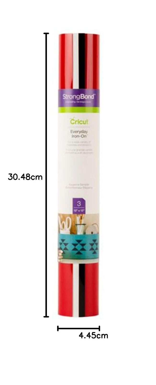 Cricut 2004555 Set Vinil Textil Clasicos, Multicolor