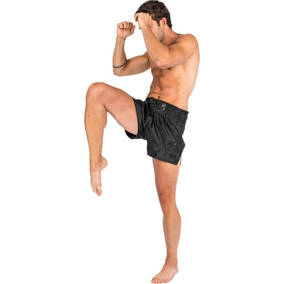 Venum Venum Classic Muay Thai Shorts - Black/Black Venum Classic Muay Thai Shorts - Negro/Negro Unisex Adulto