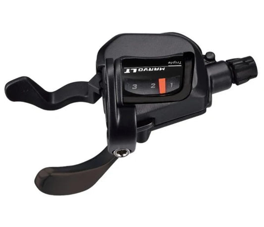 MICROSHIFT Palanca de Mando MTB SL-M759-3 3x9P Indicador Optico Shifter Caja